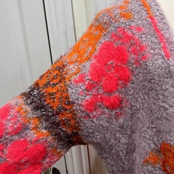 Free People Gather Me Close Cardi Size Large - Picture 5 of 16